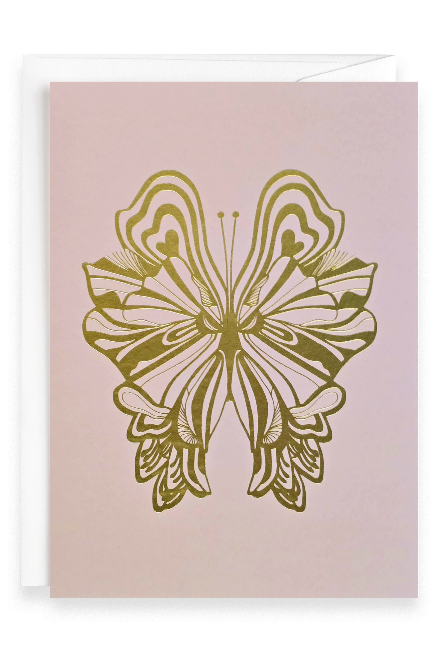 Kowhai Butterfly | Foiled Greeting Card