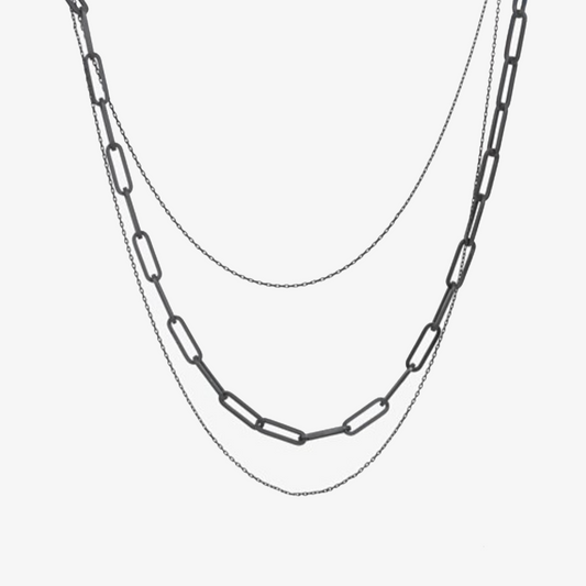 Layer It Up Necklace | Black