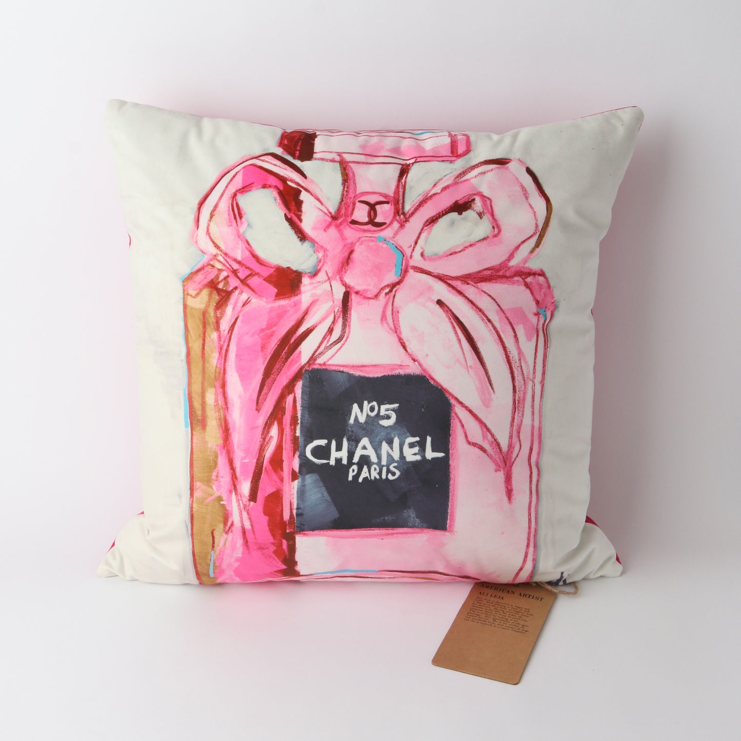 Le Forge | Art Velvet Bow Cushion