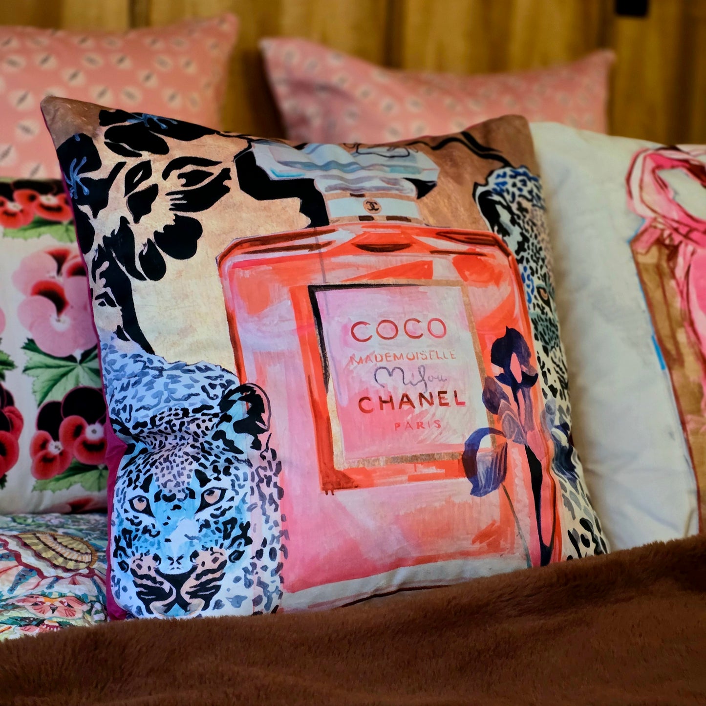 Le Forge | Art Velvet Coco Cushion