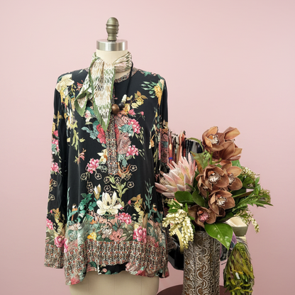Loobie's Story Silk Top | Pre Loved