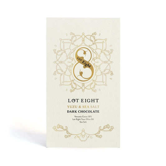 Lot8 Yuzu & Sea Salt Dark Chocolate