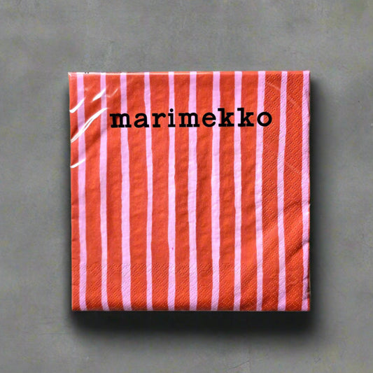 Marimekko_Piccolo_Pink_Orange_Napkins_Pack_of_20