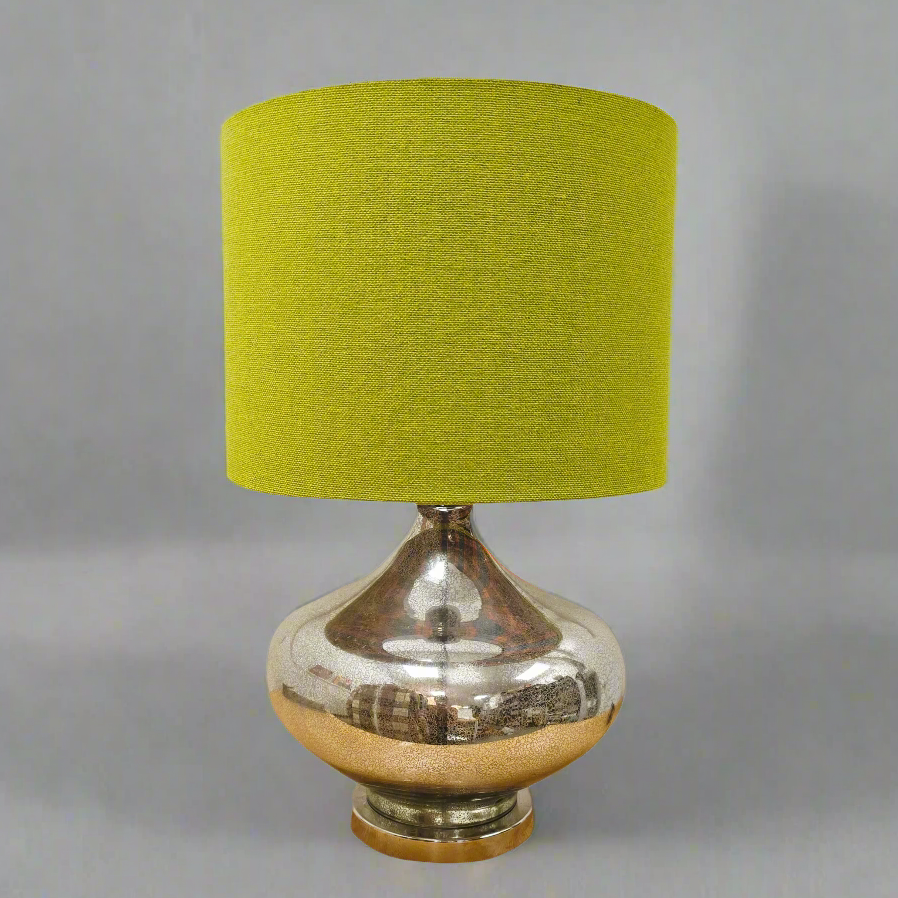 Mercury Chartreuse Tartan Lamp