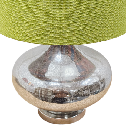 Mercury Chartreuse Tartan Lamp