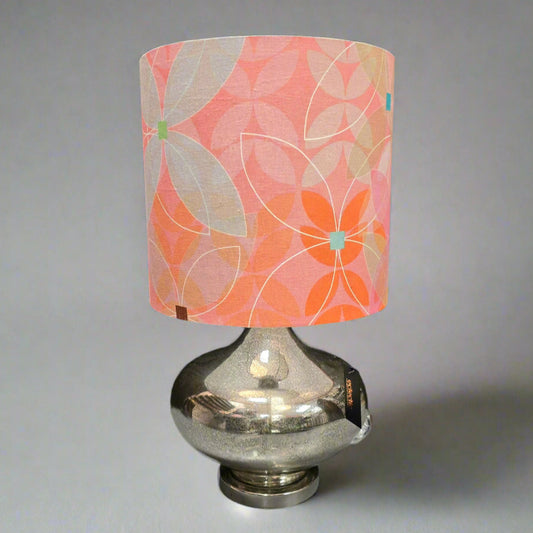 Mercury Tartan Floral Lamp