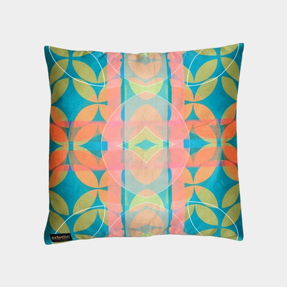 Mid Century Flora 2 | Velvet Cushion