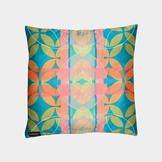 Mid Century Flora 2 | Velvet Cushion