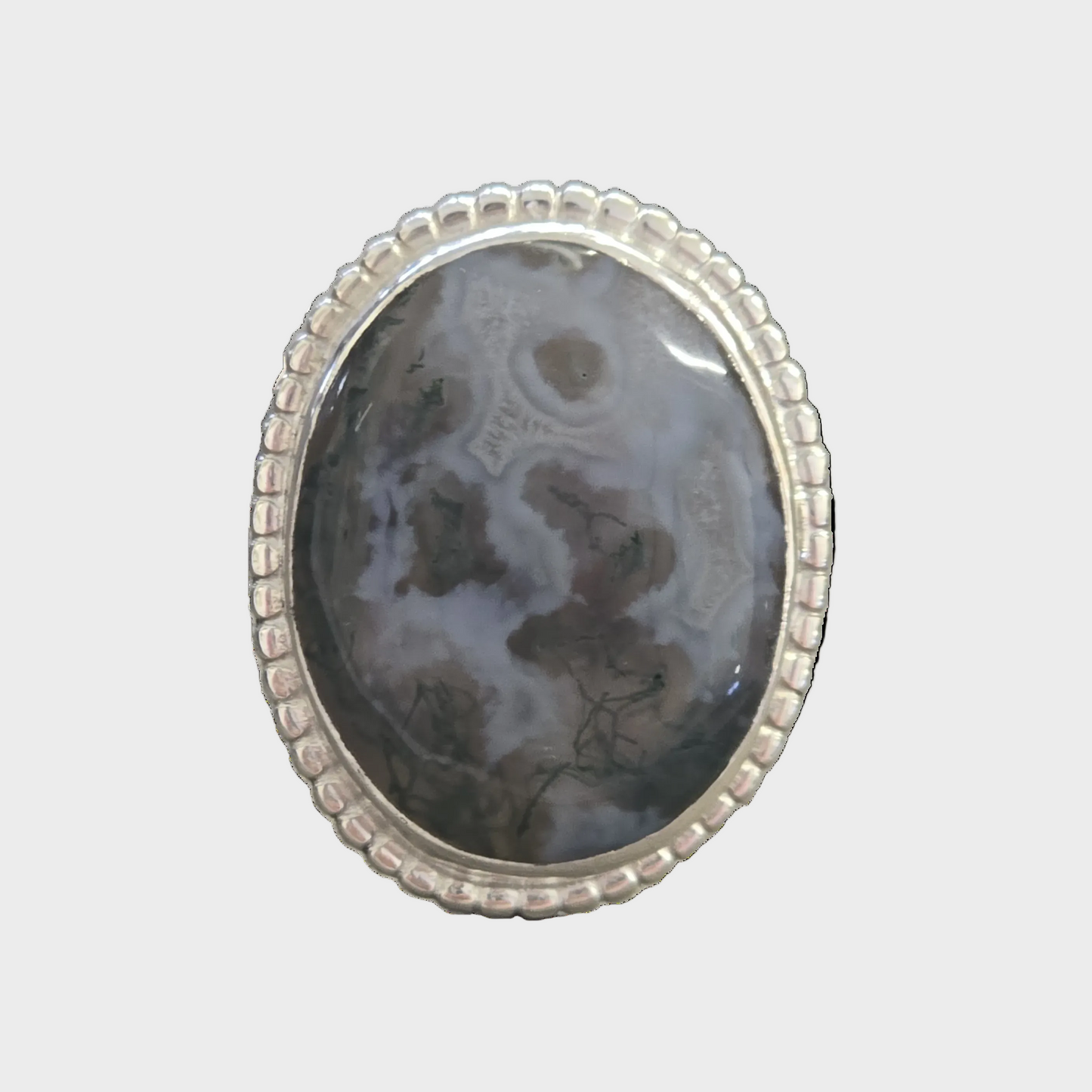 Moss Agate Ring