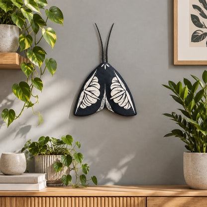 Ceramic Moth Wall Art | Medium IIII