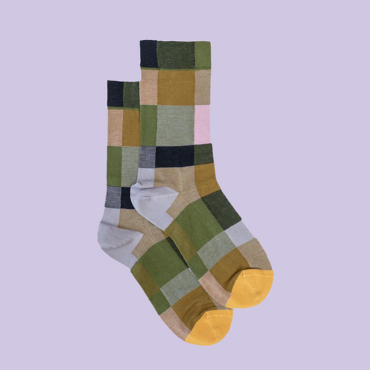 Multi Check it Socks