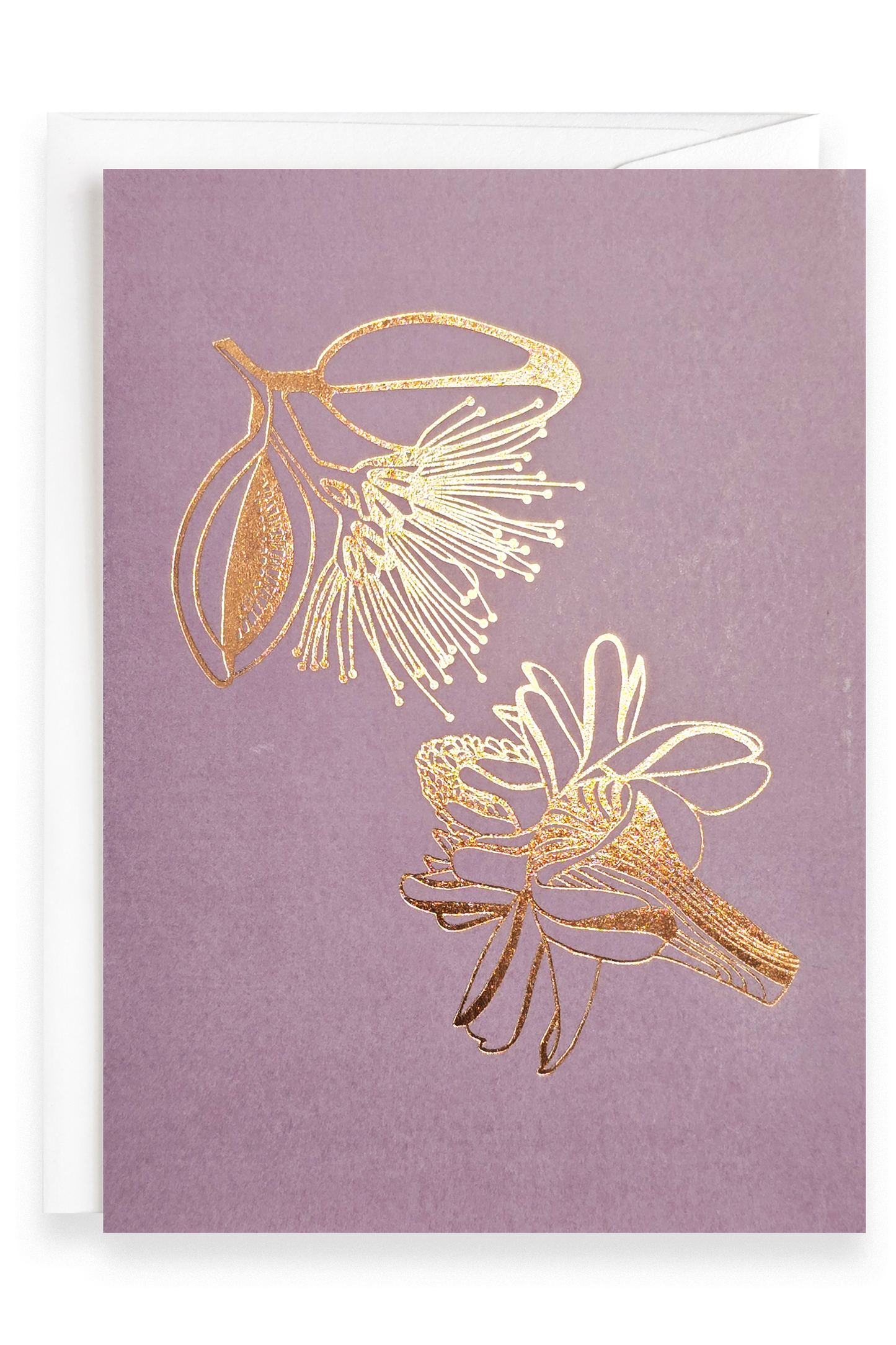 Pohutukawa | Foiled Greeting Card