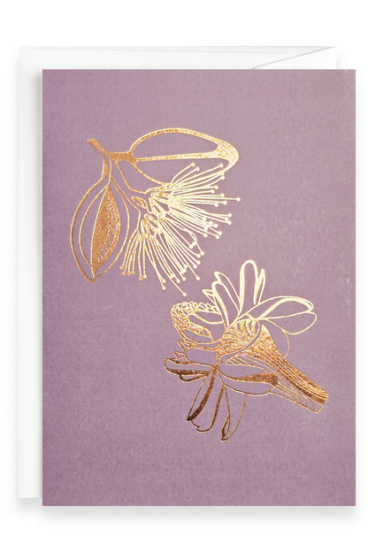Pohutukawa | Foiled Greeting Card
