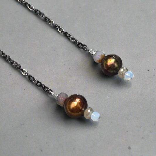 Pearl + Swarovski Earrings | Set 28