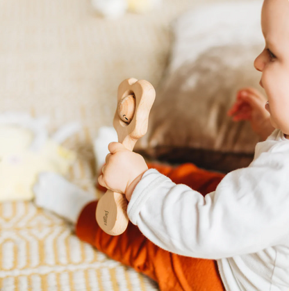 Pēpi Kiss - All Natural Teething Rattle