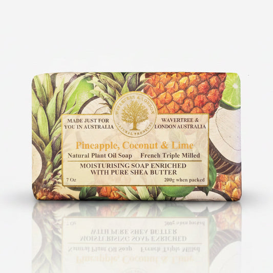 Pineapple, Coconut & Lime Soap Bar 200g