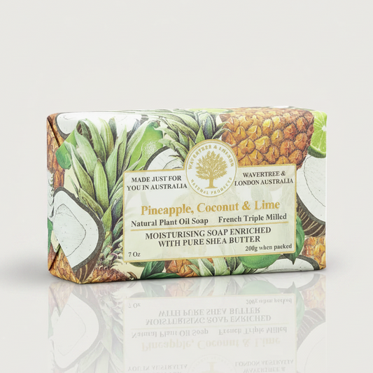 Pineapple, Coconut & Lime Soap Bar 200g