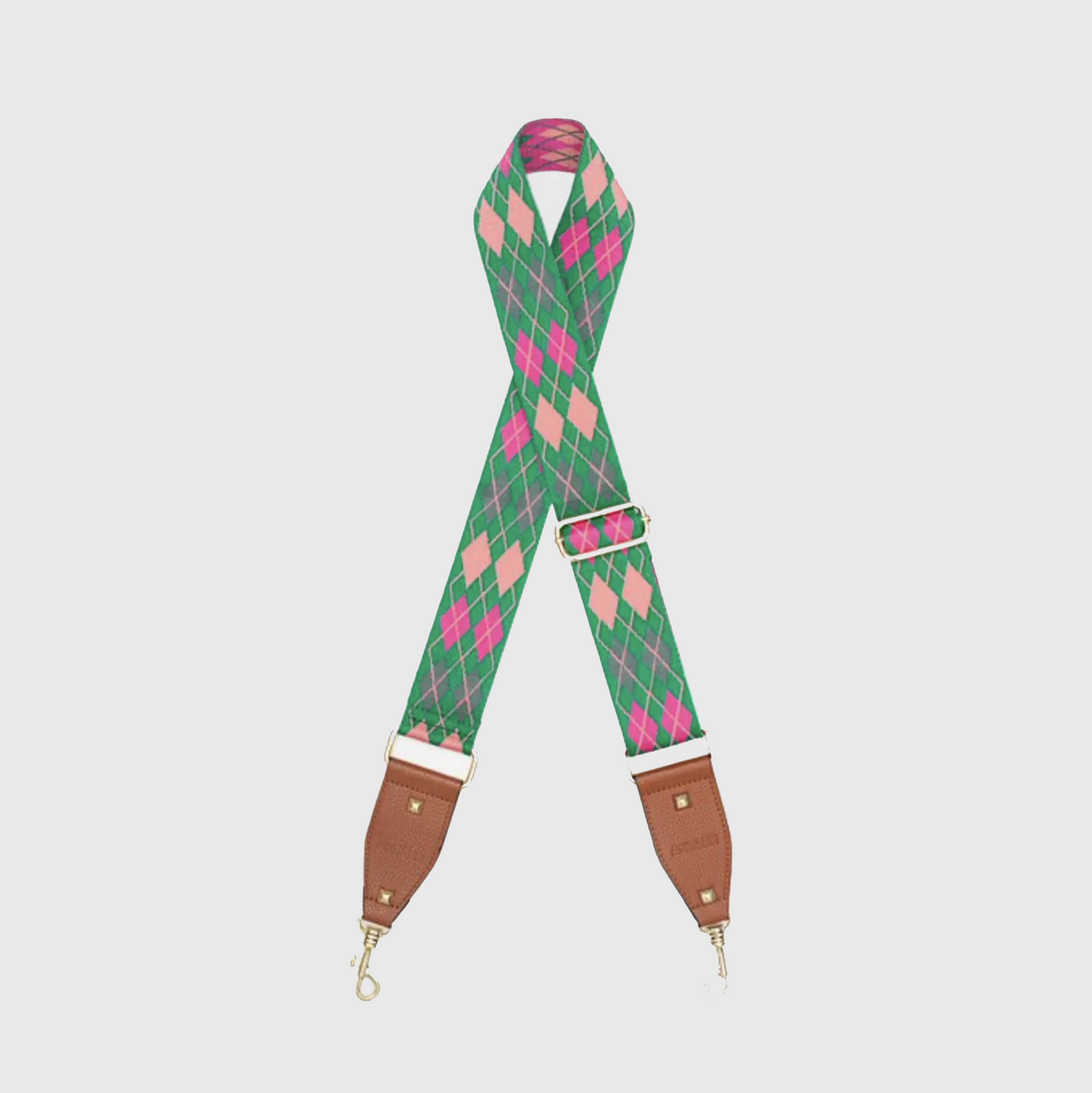 Pink Tartan | Bag Strap