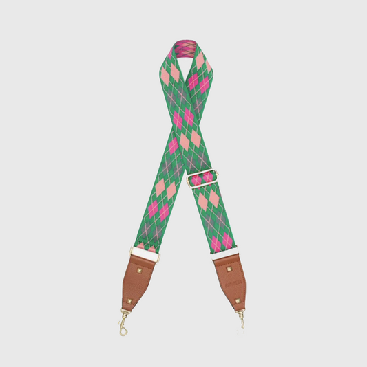Pink Tartan | Bag Strap