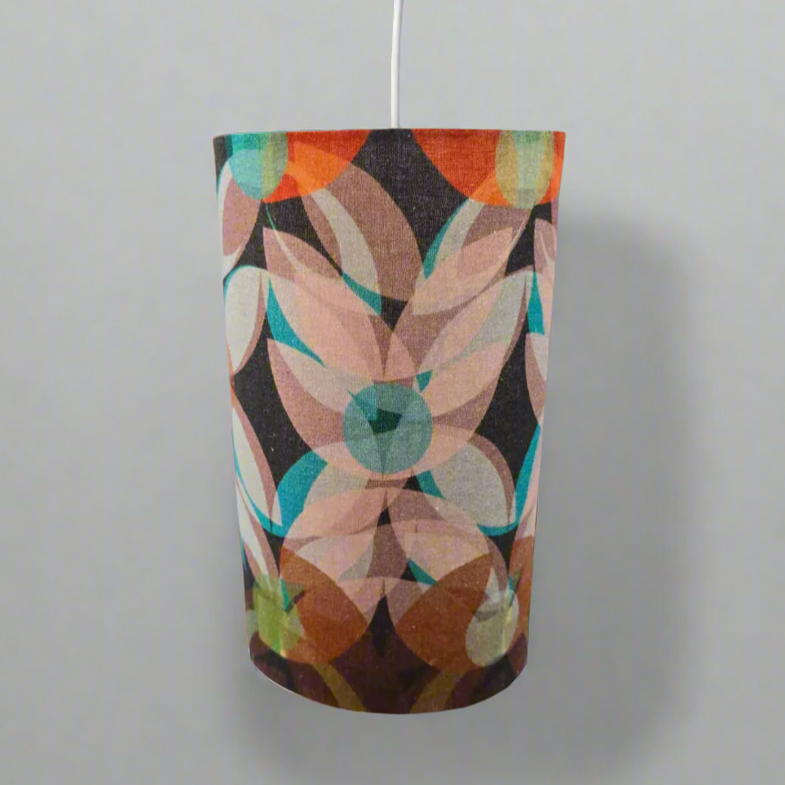Pop of Flora Linen Lampshade