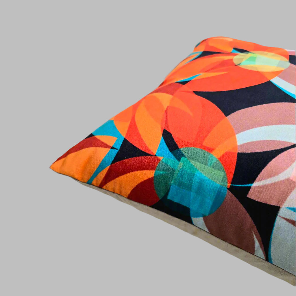 Pop of Flora | Velvet Cushion