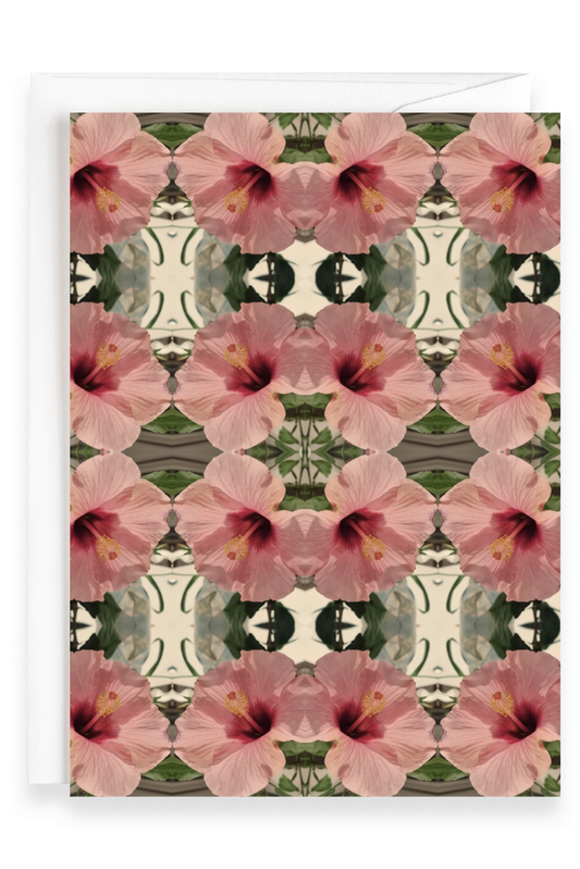 Kaleidoscope Hibiscus  | Greeting Card