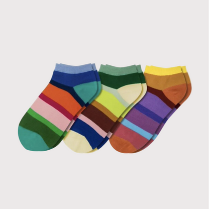 Remember Sneaker Socks | Thick Stripe