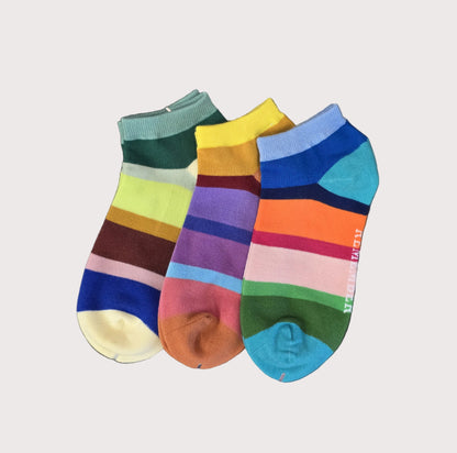 Remember Sneaker Socks | Thick Stripe