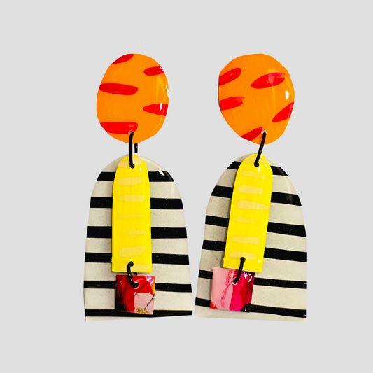 Daylight Design Resin Earrings  | Style 12