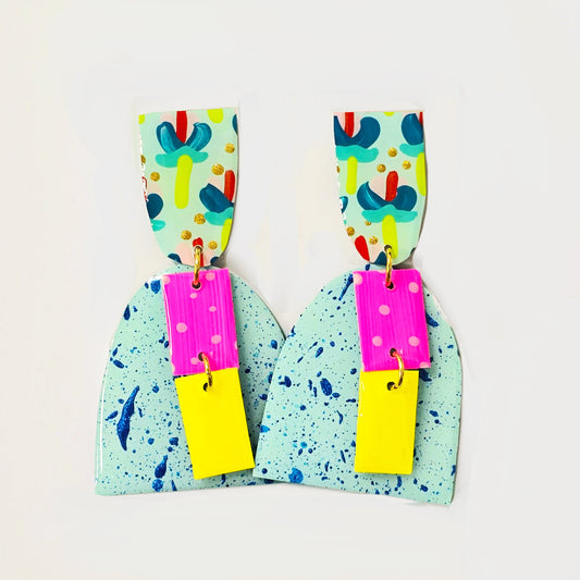Daylight Design Resin Earrings  | Style 6