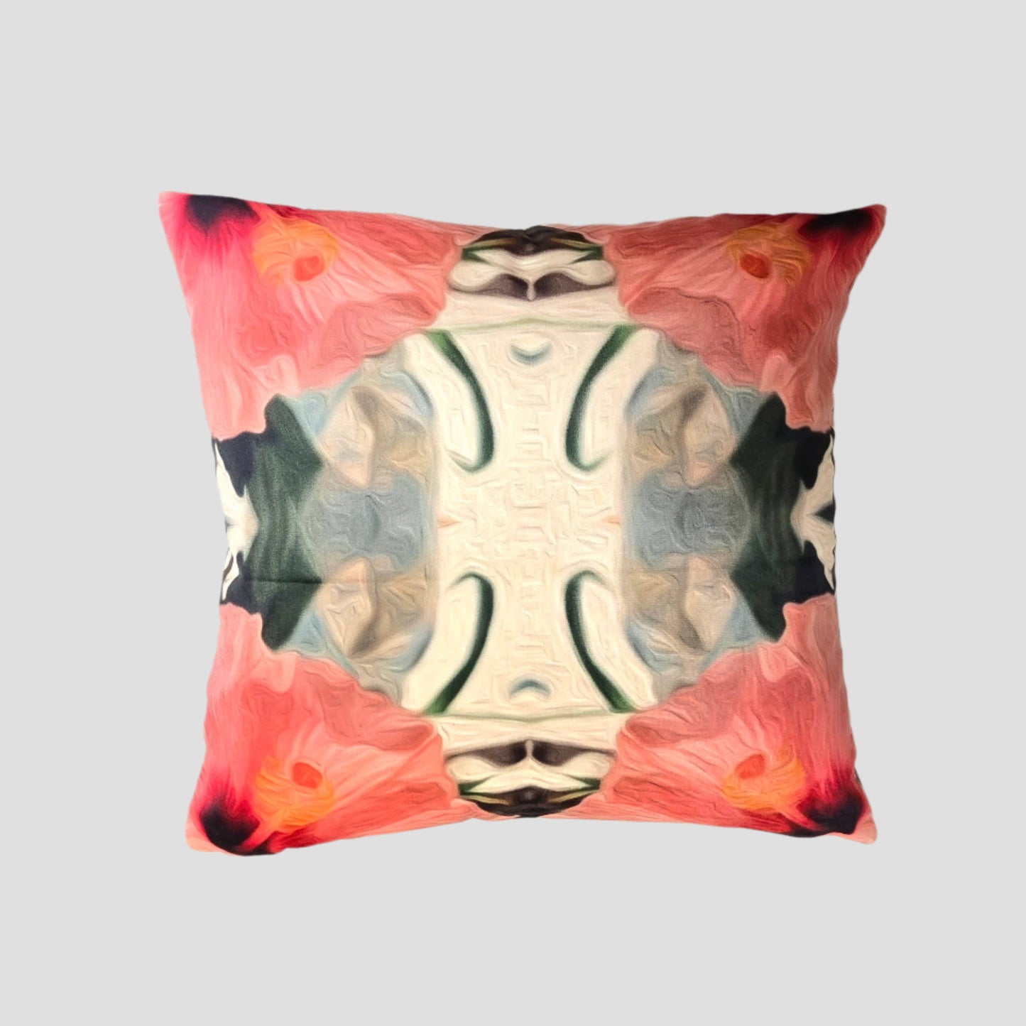 Retro Hibiscus | Velvet Cushion