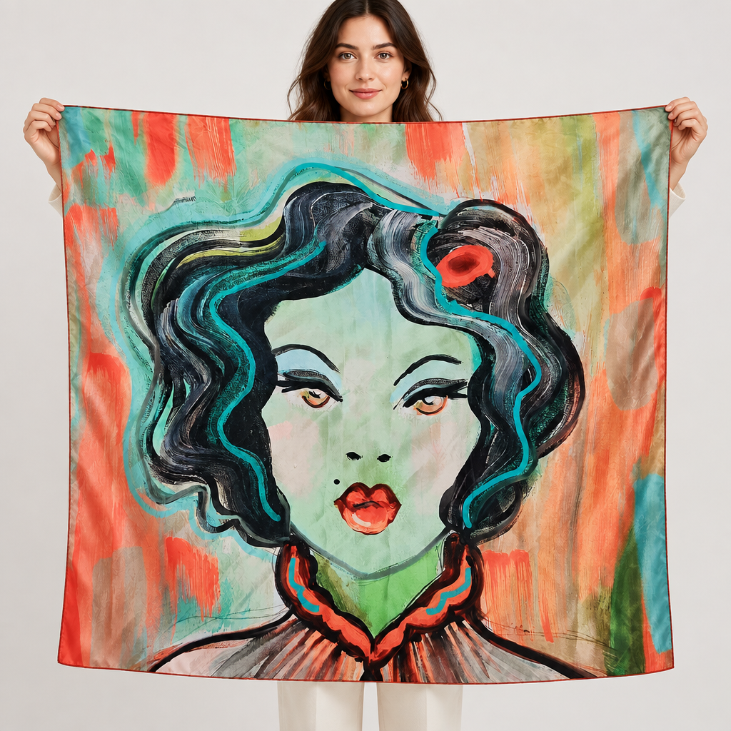 Rhonda Silk Scarf
