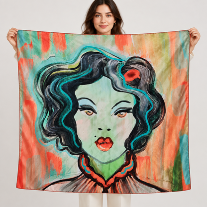 Rhonda Silk Scarf