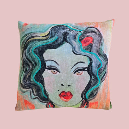 Rhonda | Vintage Wash Linen Cushion