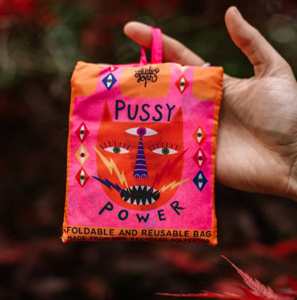 Pussy Power Reusable Shopping Bag | Studio Soph