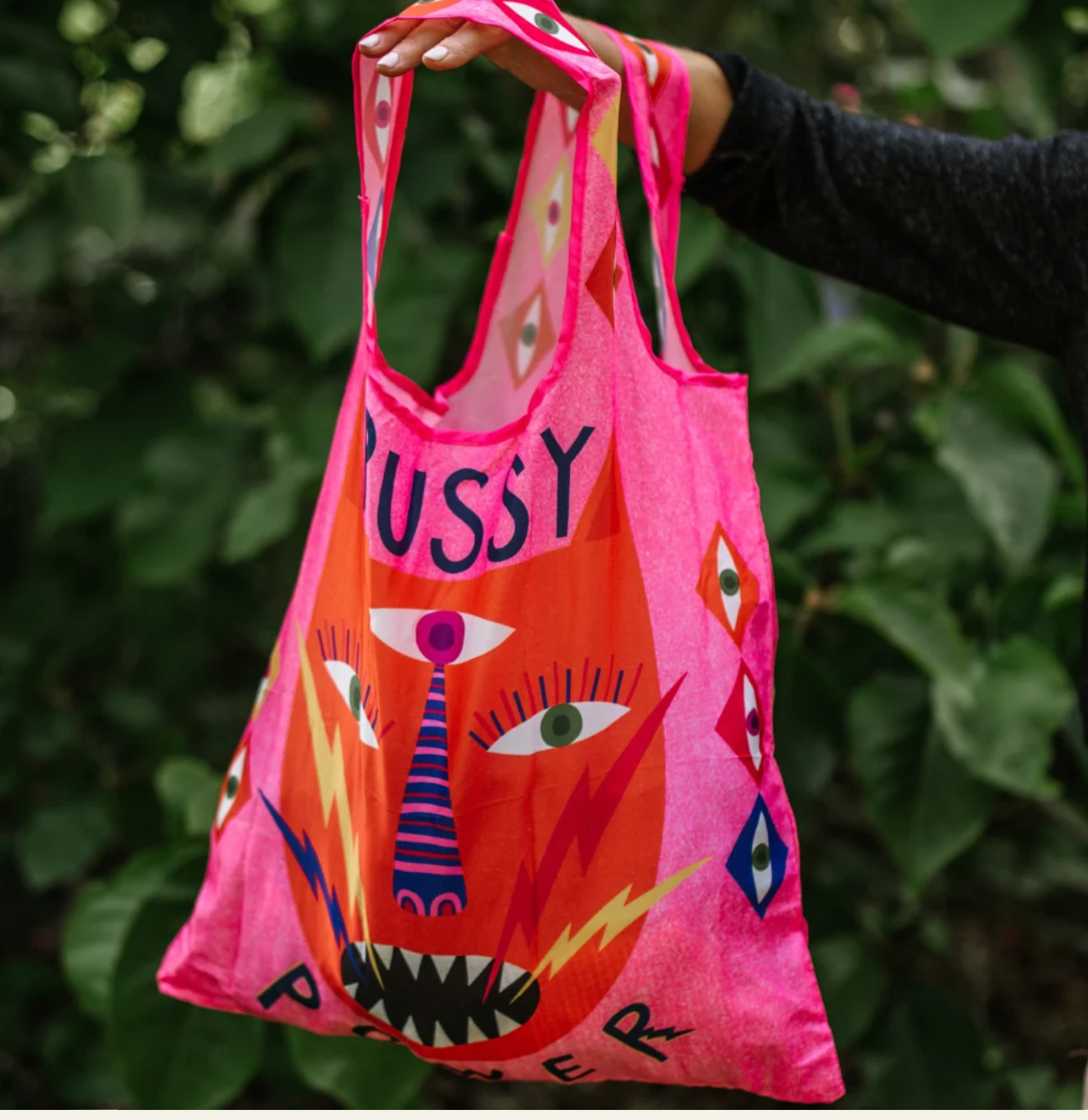 Pussy Power Reusable Shopping Bag | Studio Soph