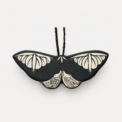 Ceramic Moth Wall Art | Small I