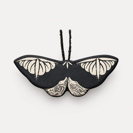 Ceramic Moth Wall Art | Small I