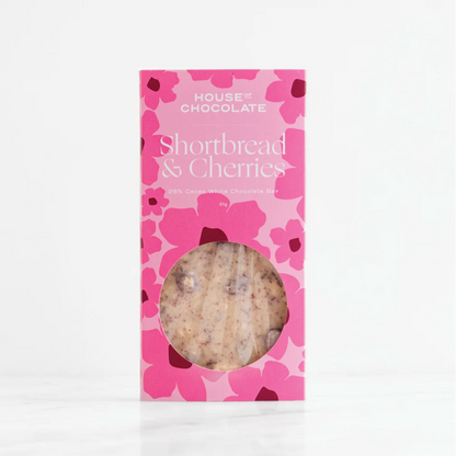 Shortbread + Cherries | Chocolate Bar