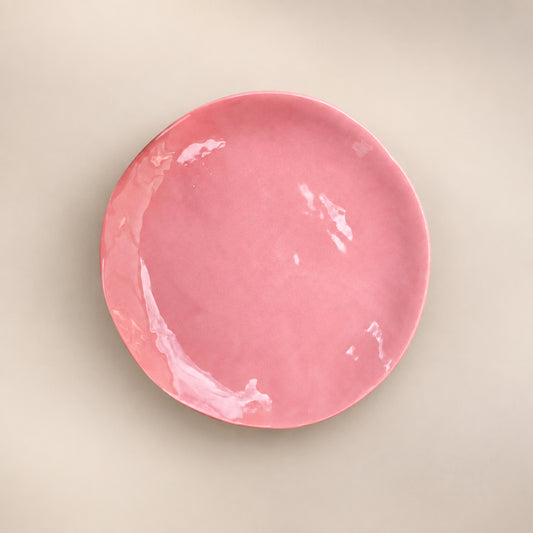 Small Plate 20cm | Salmon Pink