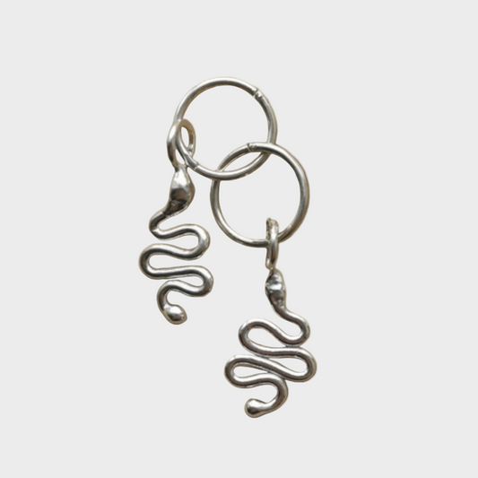 Nagini Snake Hoops | 14mm