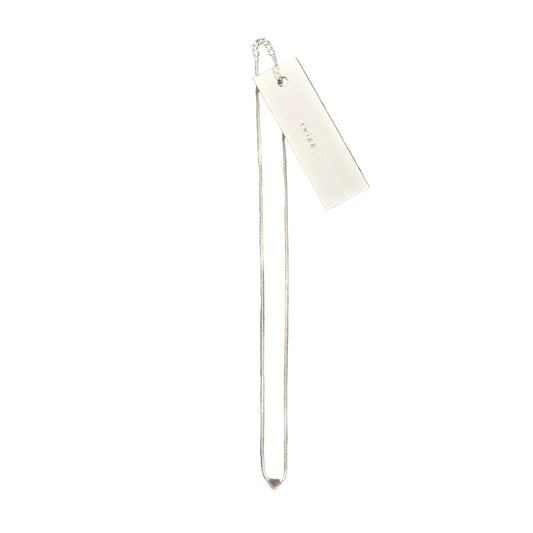 Solo Heart Necklace | Silver