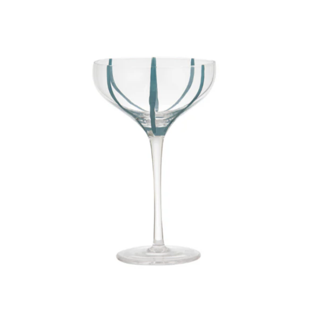 Cocktail Glass Set | Teal