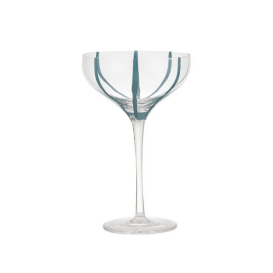 Cocktail Glass Set | Teal