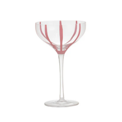 Cocktail Glass Set | Pink