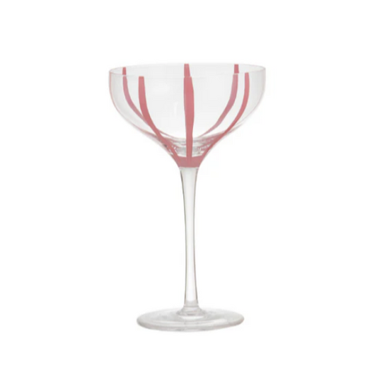 Cocktail Glass Set | Pink