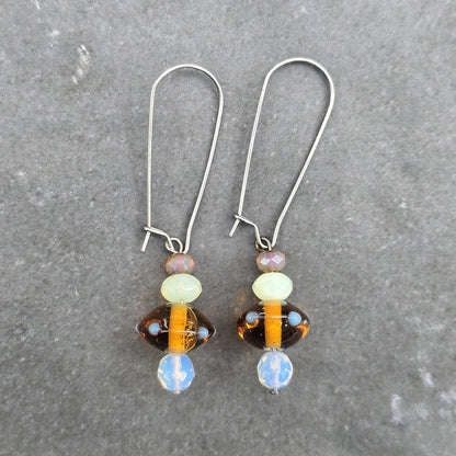 Swarovski + Glass Earrings | Set 21
