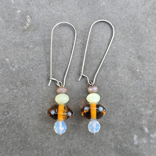 Swarovski + Glass Earrings | Set 21