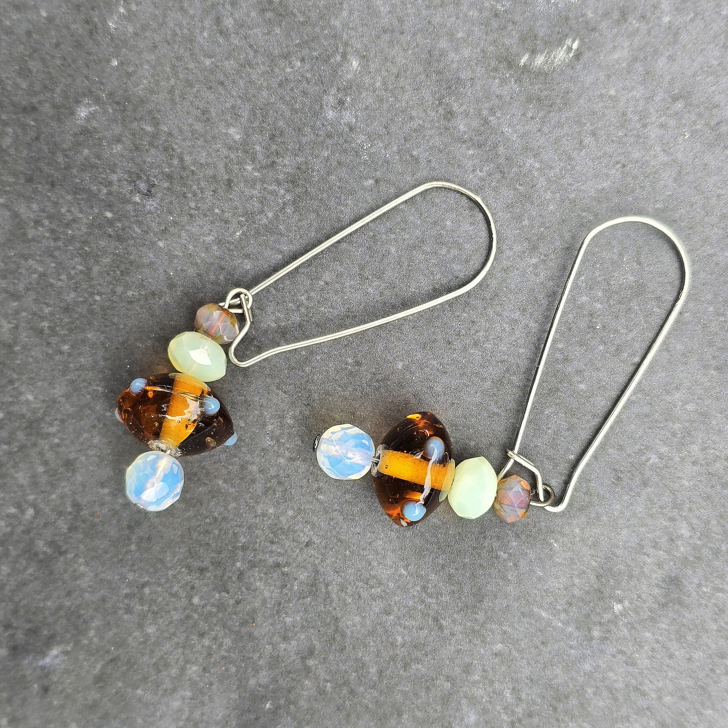 Swarovski + Glass Earrings | Set 21