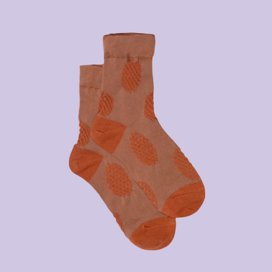 TEXTUREDSPOTSOCK_TERRACOTTA